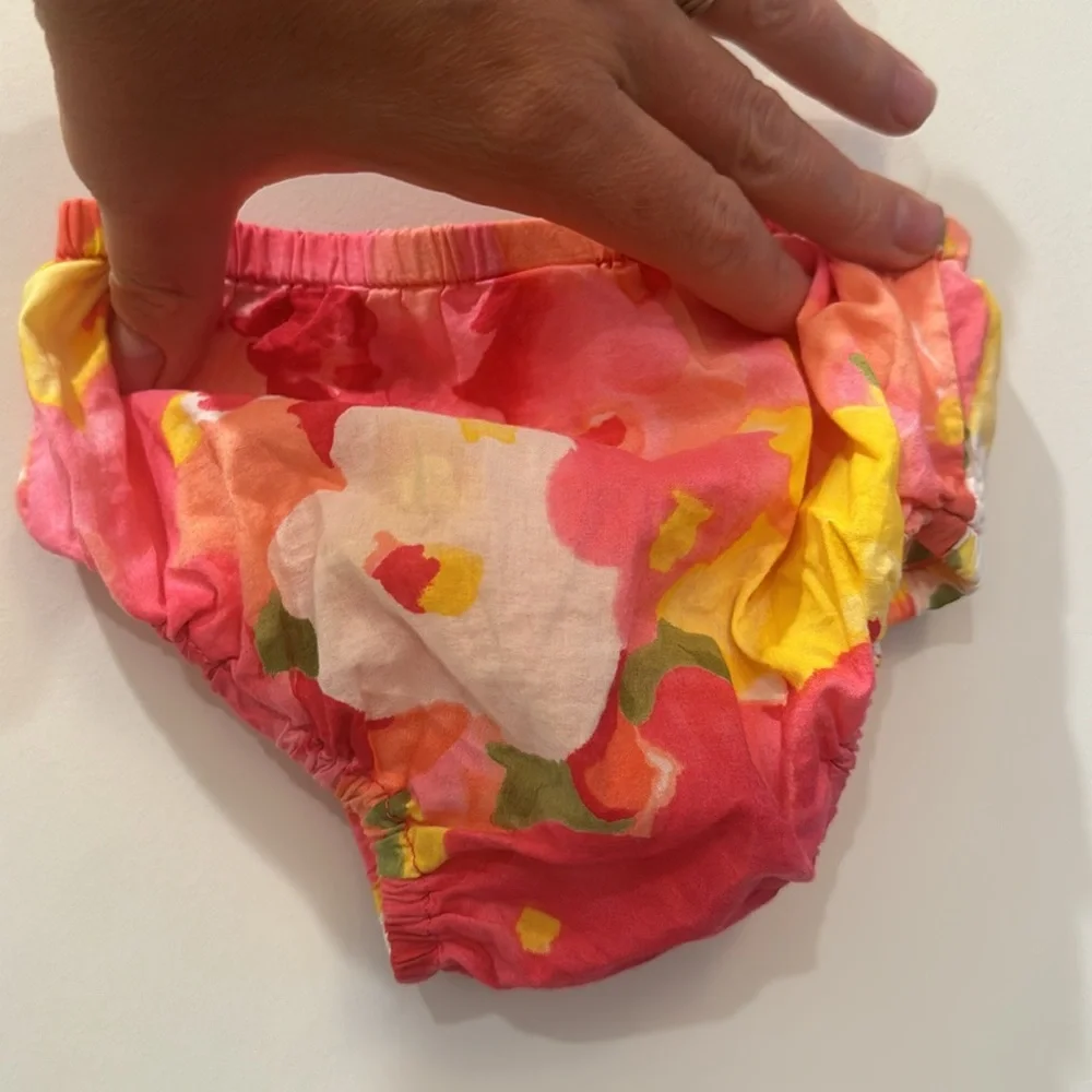 Janie and Jack adorable Baby 0-3 months old pink floral sundress